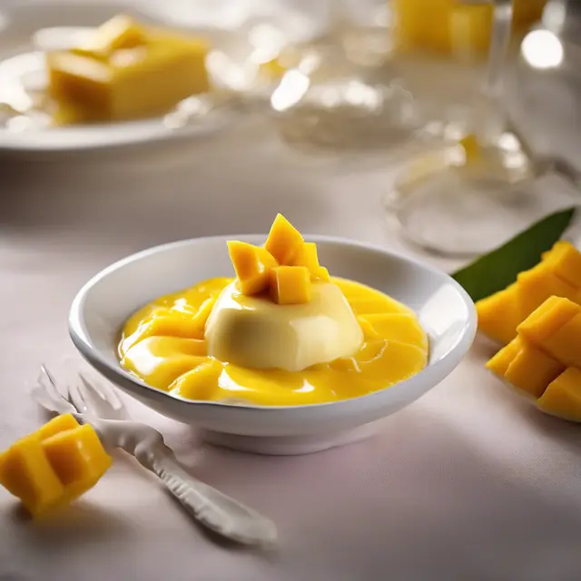 Foto de Sweet Pudding with Mango