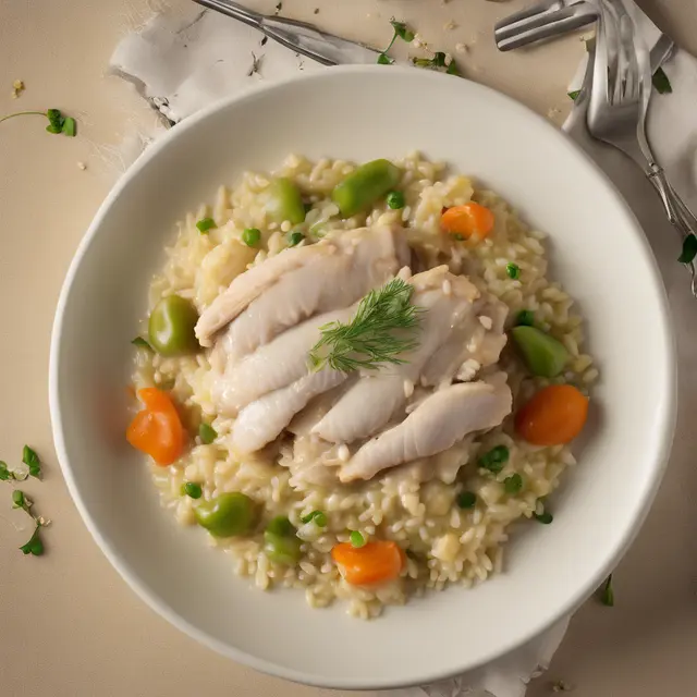 Foto de Chicken Fricassee Risotto