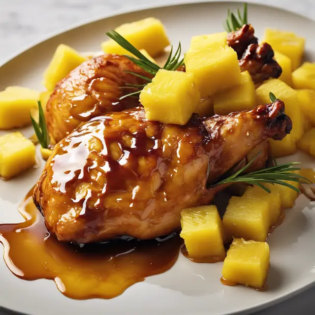 Foto de Gingered Chicken with Pineapple