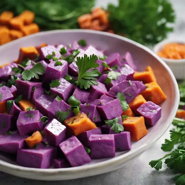 Foto de Violet Sweet Potato Salad