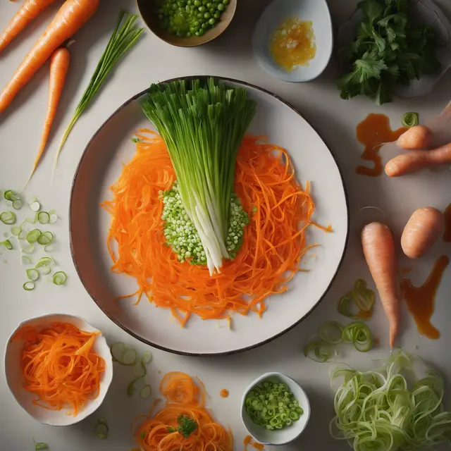 Foto de Carrot with Green Scallions