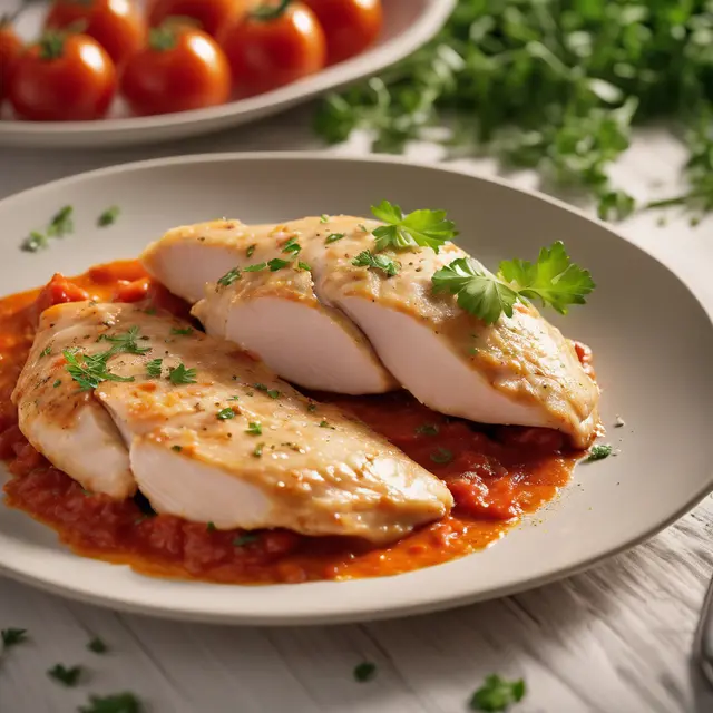 Foto de Chicken Breast with Tomato Sauce