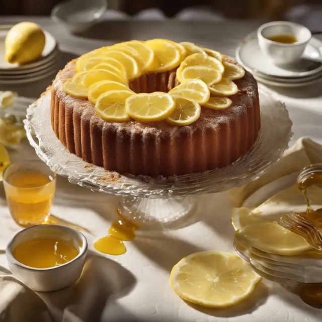 Foto de Honey Cake with Lemon