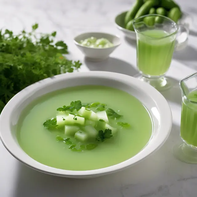 Foto de Cucumber Gelatin Soup