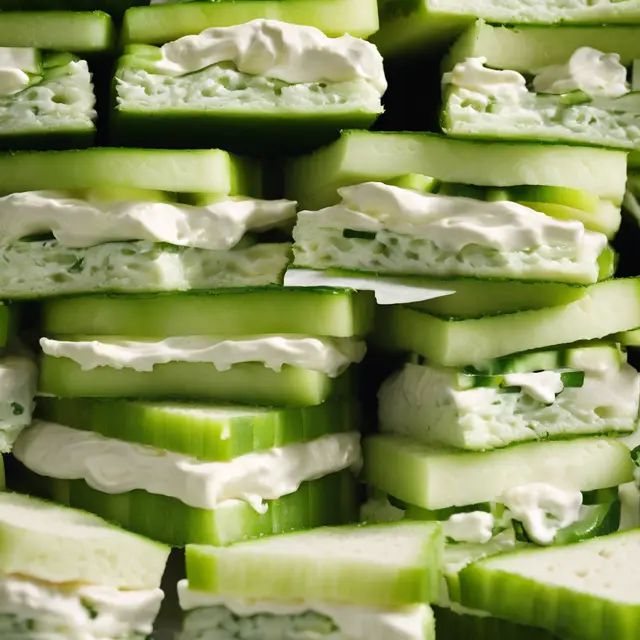 Foto de Cucumber and Cream Cheese Sandwiches