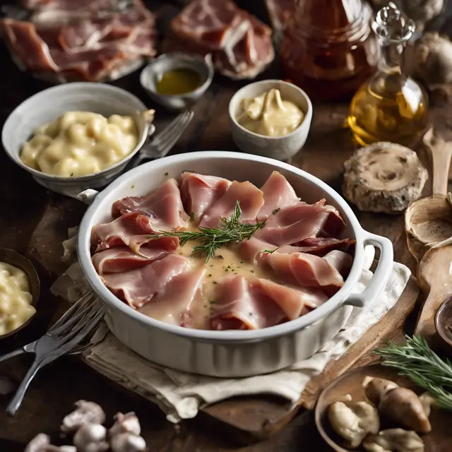 Foto de Newburg-Style Prosciutto Casserole