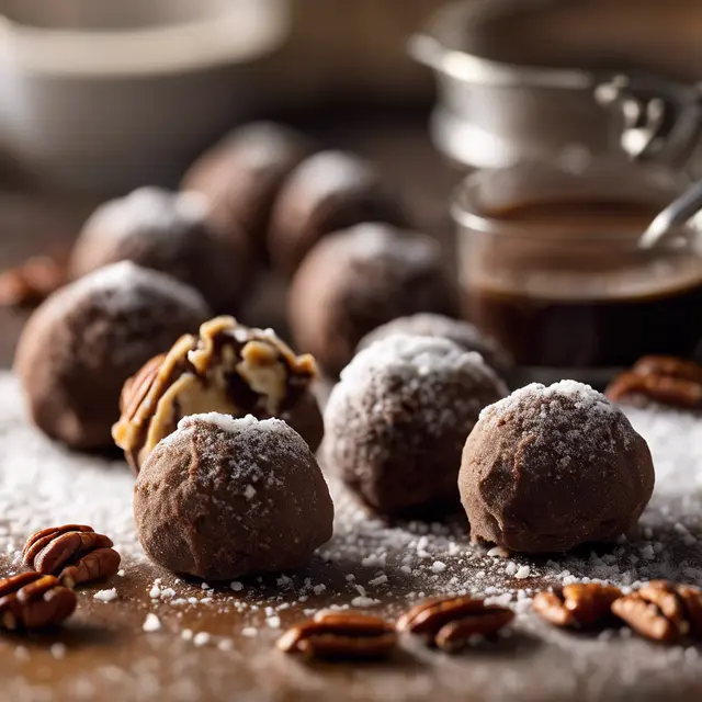 Foto de Pecan and Coffee Truffles