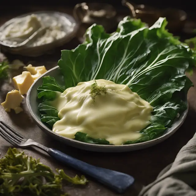 Foto de Chicory with Cheese Sauce