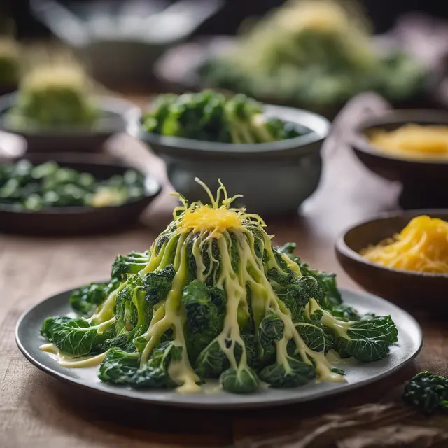 Foto de Flower Sprouts with Sharp Cheese