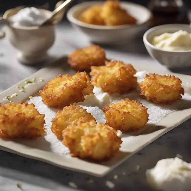 Foto de Garlic Cream Cheese Fritters