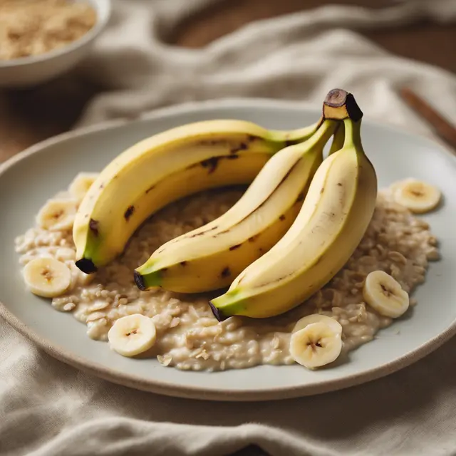 Foto de Banana and Oatmeal Afternoon Snack