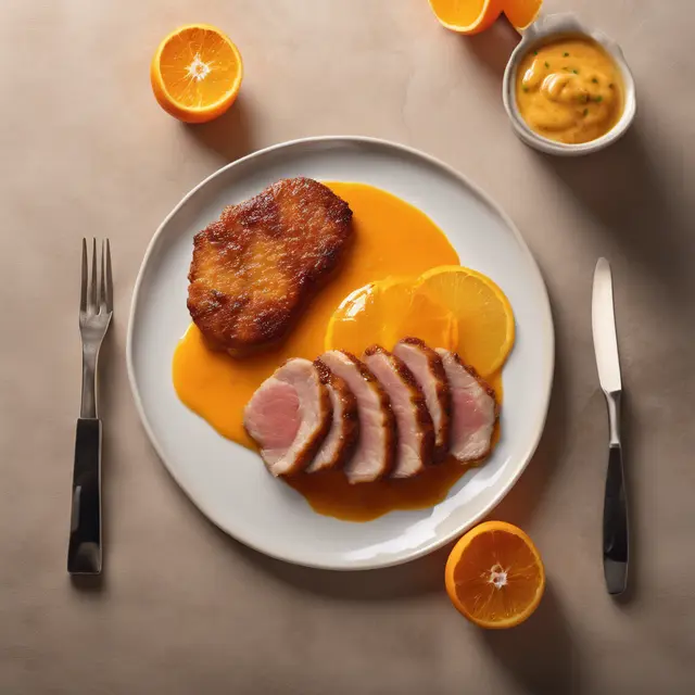 Foto de Pork Cutlet with Orange Sauce