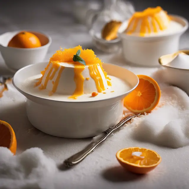 Foto de Orange and Coconut Mousse