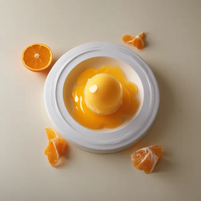 Foto de Sorbet of Orange Juice