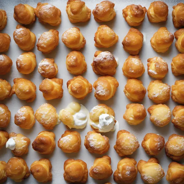 Foto de Fried Orange Cream Puffs