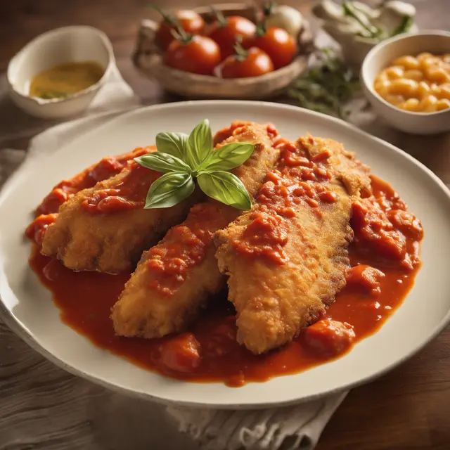 Foto de Fried Catfish with Tomato Sauce