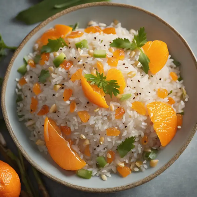 Foto de Whole Grain Rice and Tangerine Salad