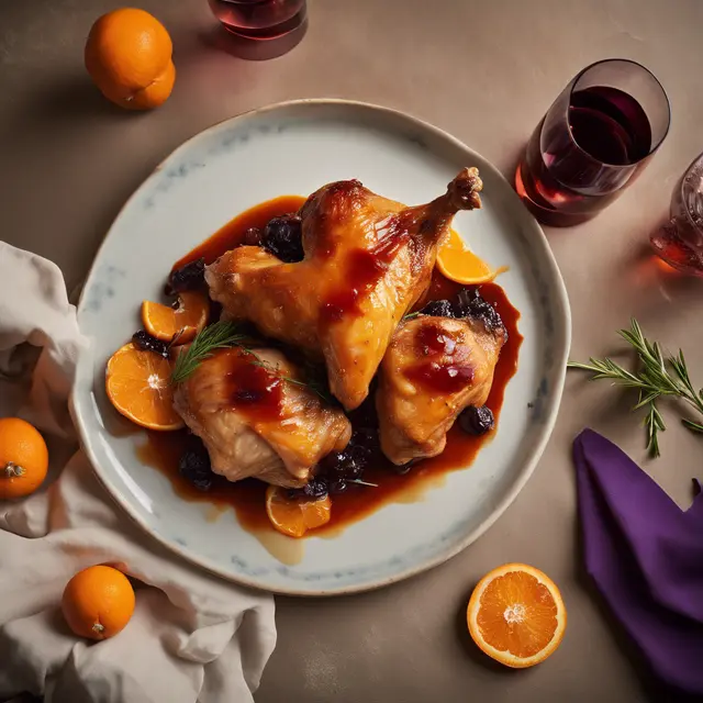 Foto de Chicken with Wine and Tangerine