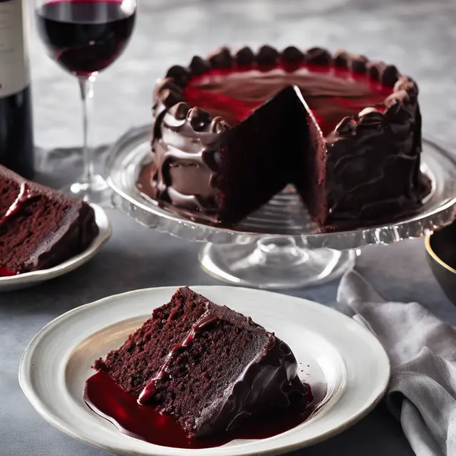 Foto de Chocolate Cake with Wine