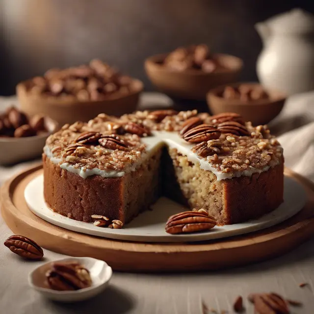 Foto de Pecan Cake with Farofa