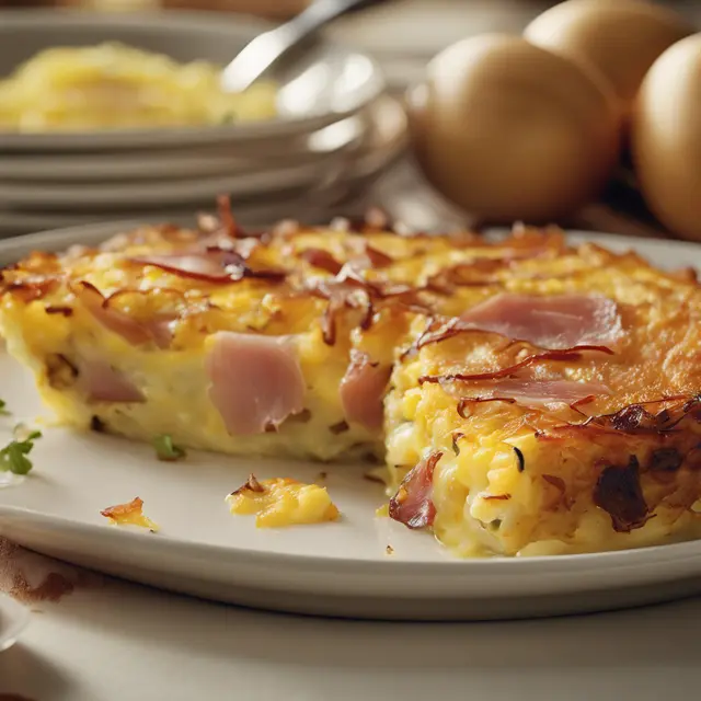 Foto de Crispy Hash Brown Frittata