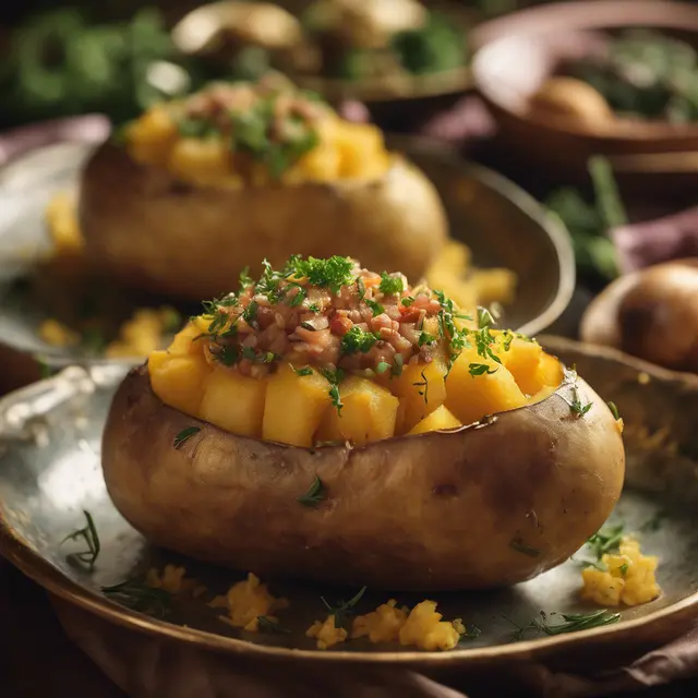 Foto de Stuffed Batata with Tum