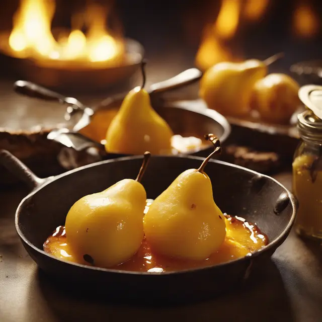 Foto de Flambéed Pears