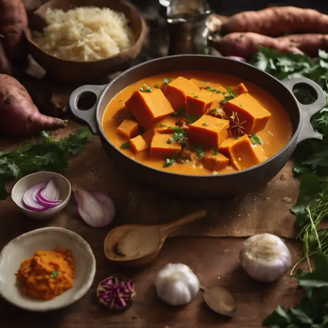 Foto de Sweet Potato and Abobora Stew