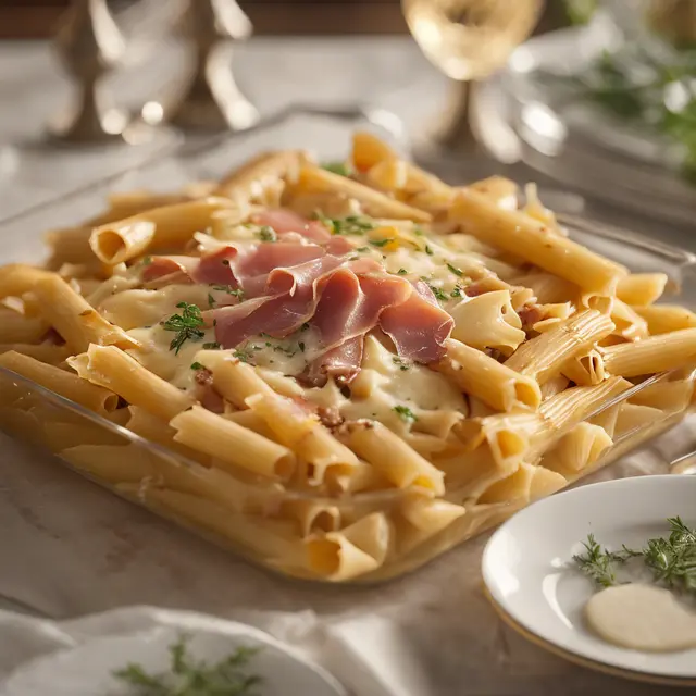 Foto de Penne Pasta with Pastry Crust