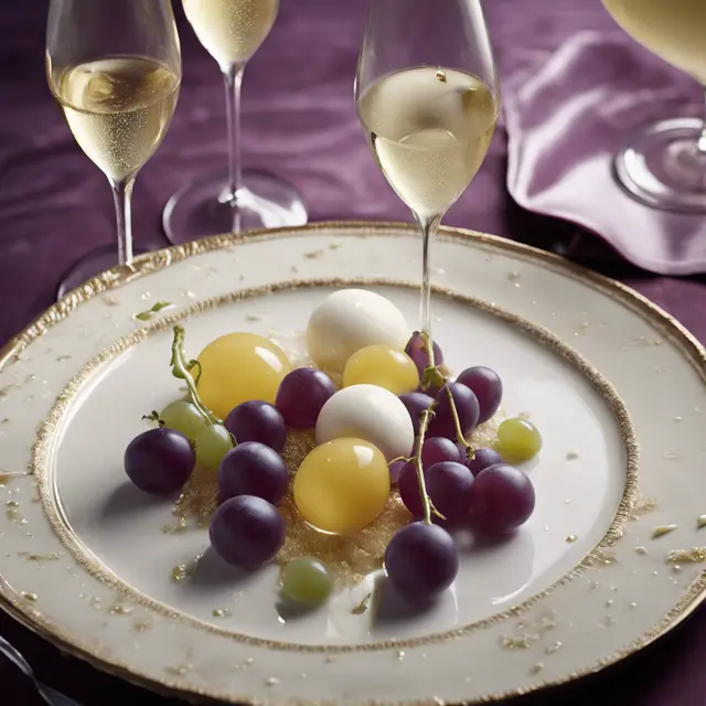 Foto de Champagne and Grape Cream