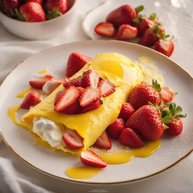 Foto de Strawberry Sweet Omelette