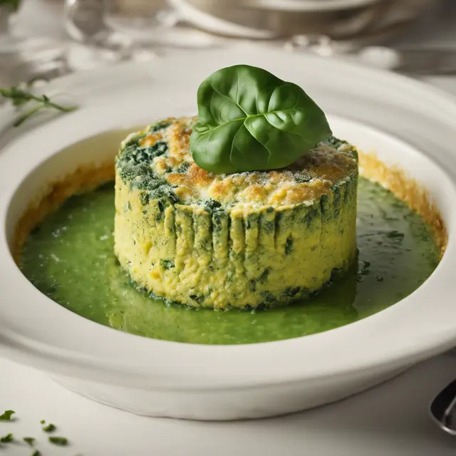 Foto de Spinach Soufflé