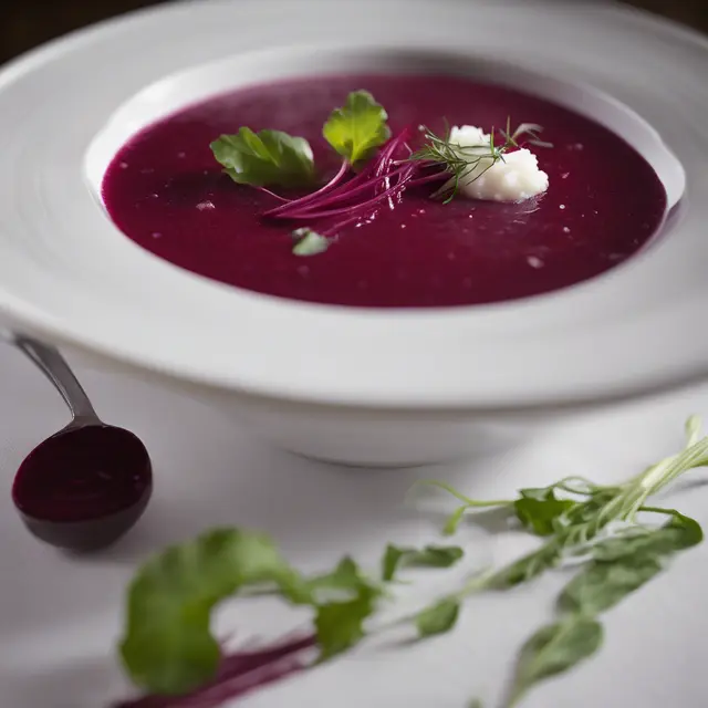 Foto de Cold Beet Soup