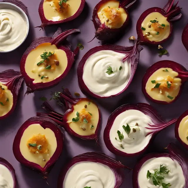 Foto de Roasted Beets with Cheesy Cream