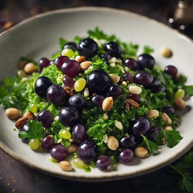 Foto de Parsley with Black Grape and Nuts