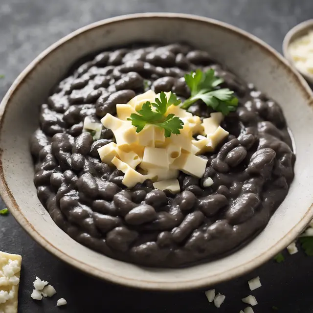 Foto de Black Bean Puree with Garlic and Cheese