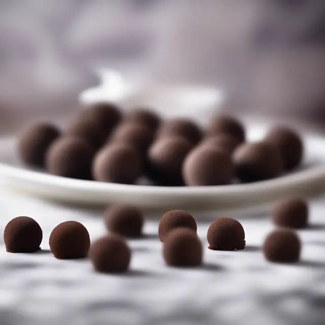 Foto de Chocolate Balls That Never Go to the Fire