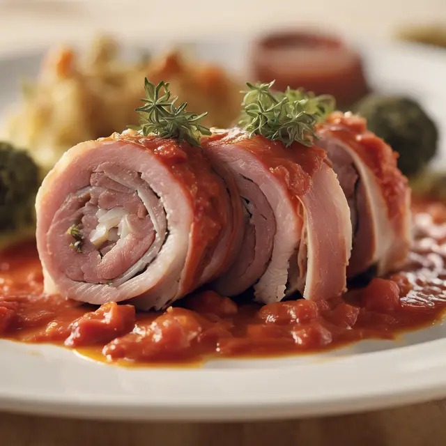 Foto de Roll with Tomato Sauce