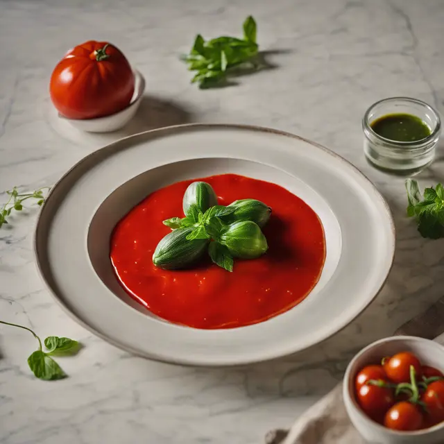 Foto de Tomato Coulis (for Zucchini Baking)