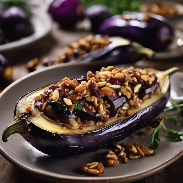 Foto de Stuffed Eggplant with Nuts and Dried Plums