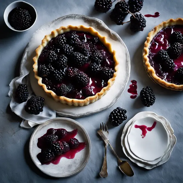 Foto de Blackberry and Quince Tart