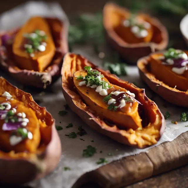 Foto de Sweet Potato Skins Roasted