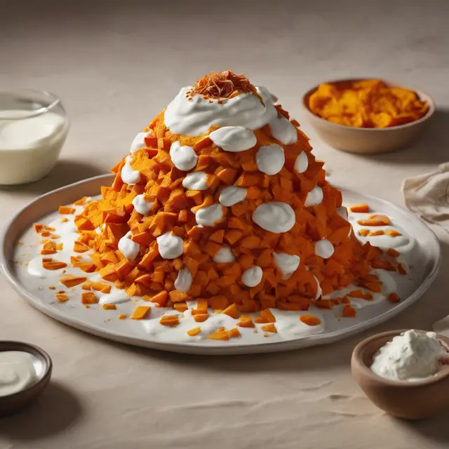 Foto de Sweet Potato Mound with Yogurt