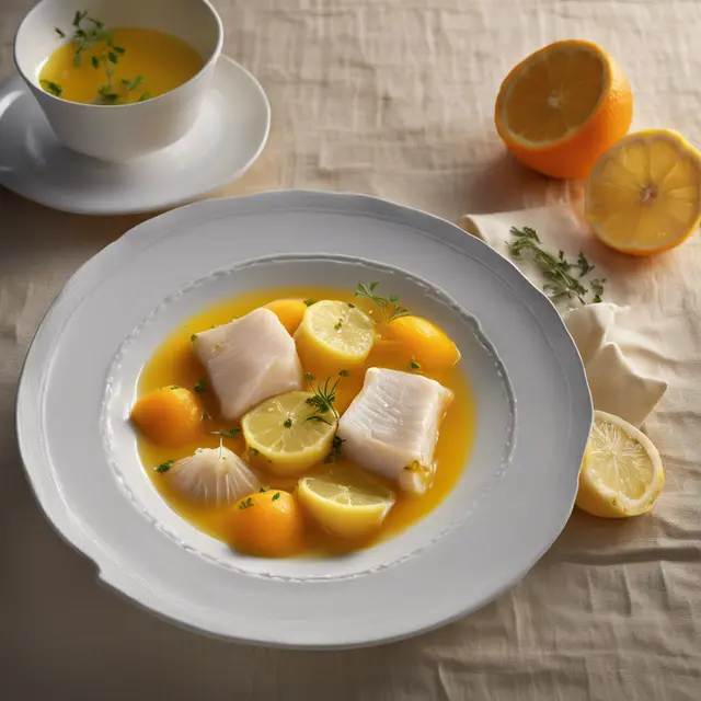 Foto de Orange and Lemon Stew with Codfish