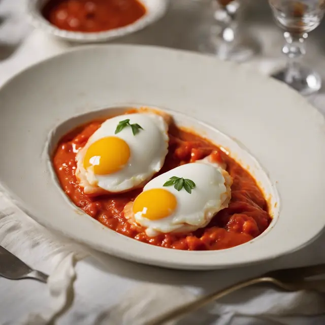 Foto de Egg and Tomato Sauce (for Baked Fish)