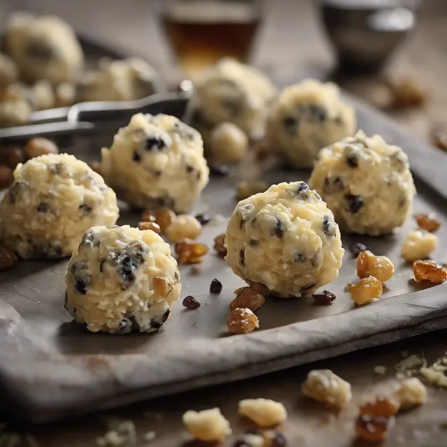 Foto de Gorgonzola Cheese and Raisin Balls