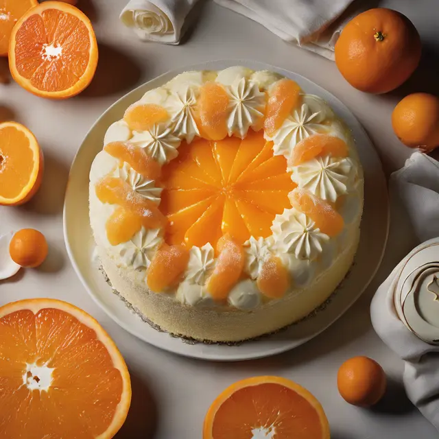 Foto de Tangerine and Melon Cream Cake