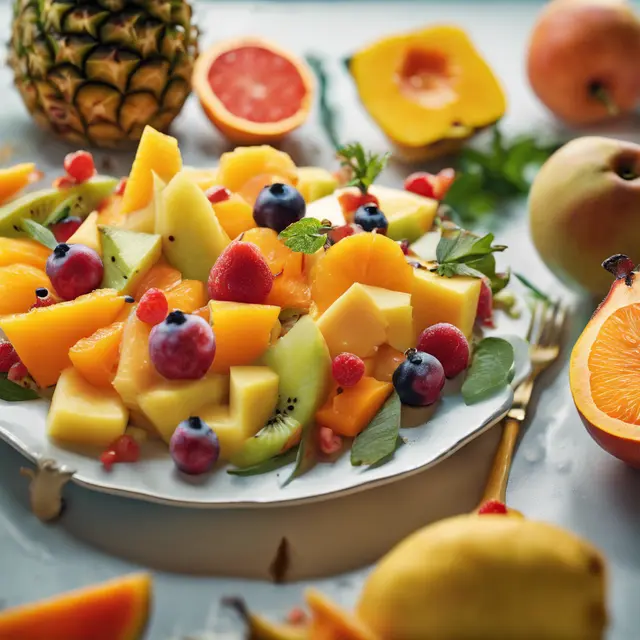 Foto de Flambéed Fruit Salad