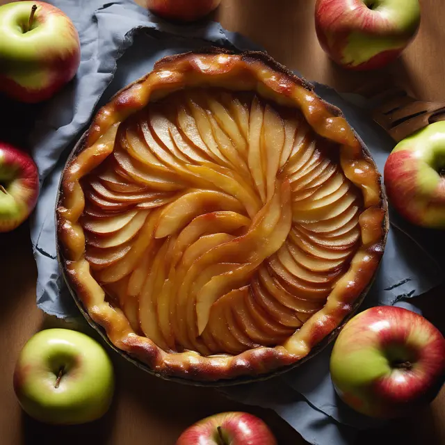 Foto de French-style Apple Tart