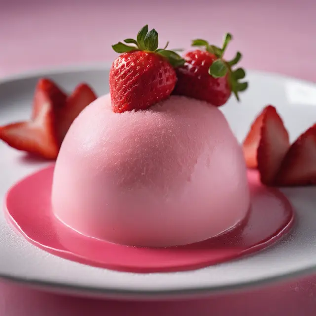 Foto de Frozen Strawberry Mousse